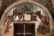 RAFFAELLO Sanzio, The Mass at Bolsena